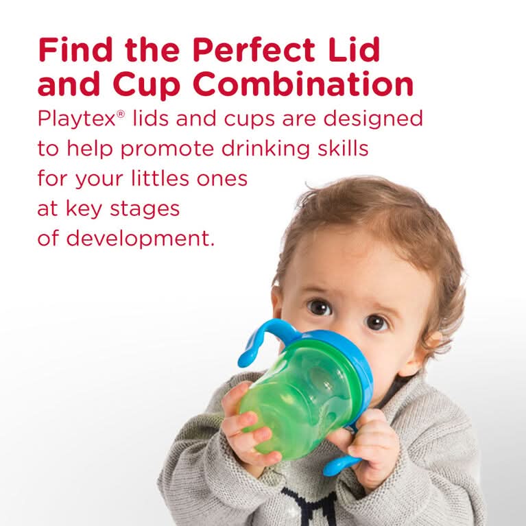 Playtex® Sipsters® Stage 1 Starter Set 2 Pack - Green & Pink Combo - Image 4