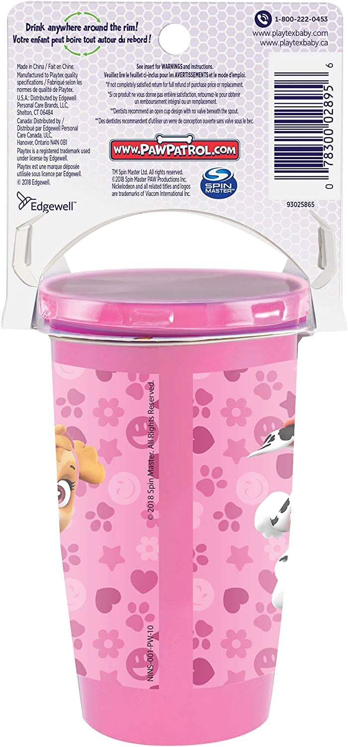 Playtex® Stage 2 Spoutless 360 Drinking Cup - Blue and Aqua - Image 8