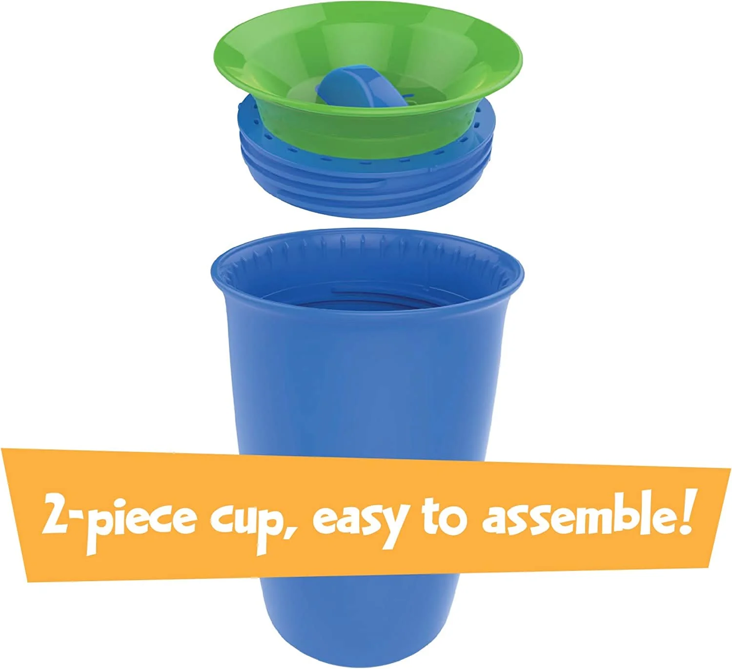Playtex® Stage 2 Spoutless 360 Drinking Cup - Pink and Purple - Image 5