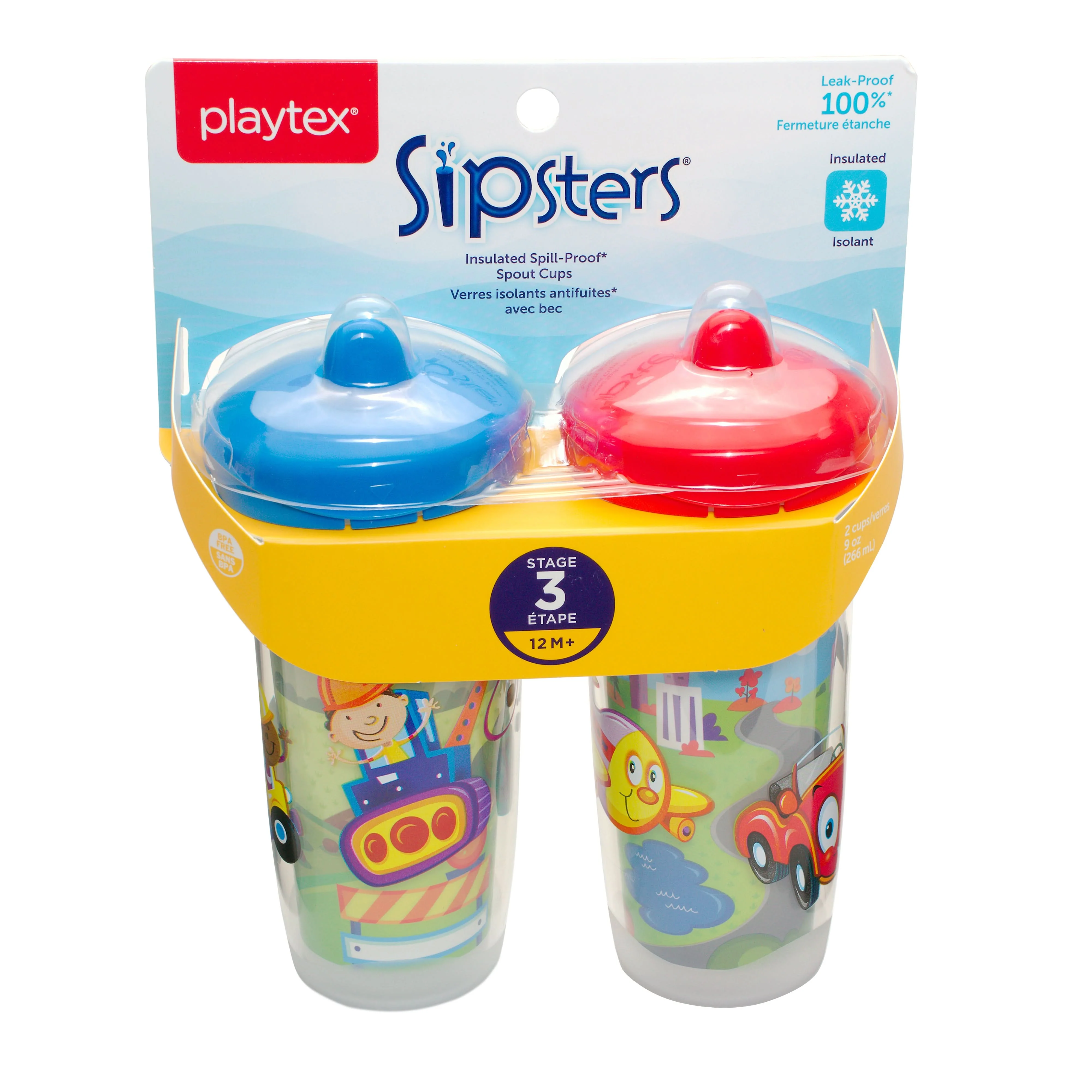 Playtex® Stage 3 Hard Spout, Leak Proof, Dishwasher Safe, 2 Pack Cups - Image 3