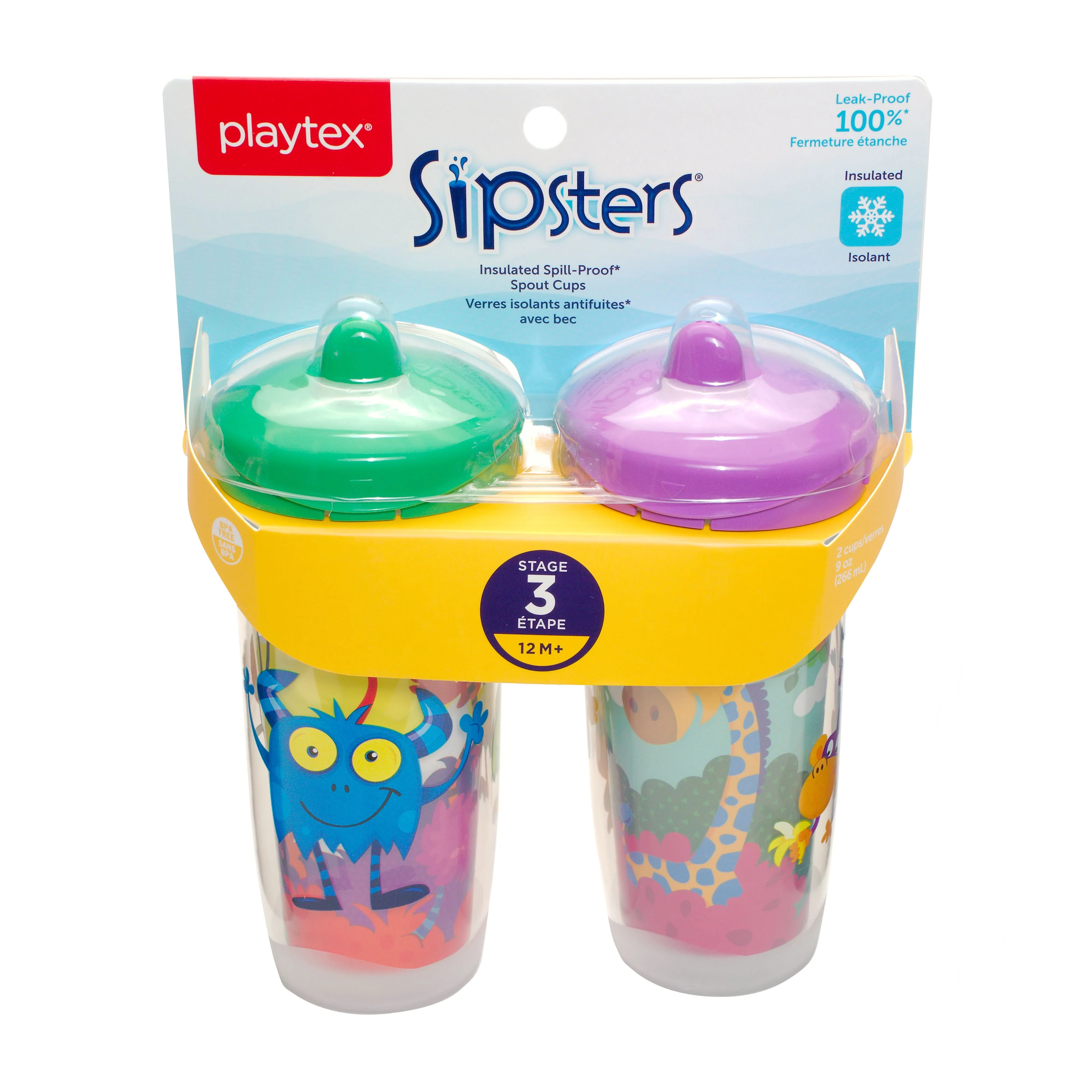 Playtex® Stage 3 Hard Spout, Leak Proof, Dishwasher Safe, 2 Pack Cups - Image 7