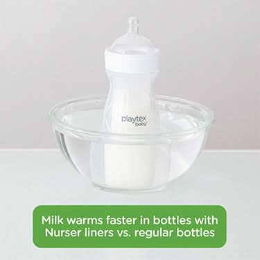 Playtex Baby™ Nurser Reusable Silicone PODS Starter Set for Breastmilk Storage & Air-Free Feeding - Image 9