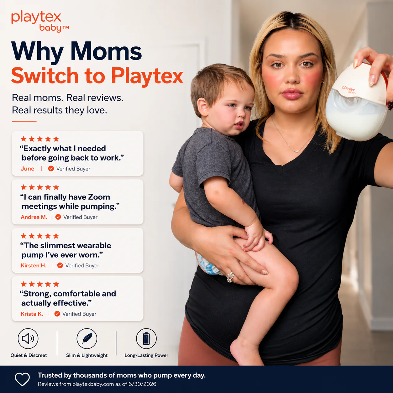 The Playtex H15 - Wearable Breast Pump - Image 4