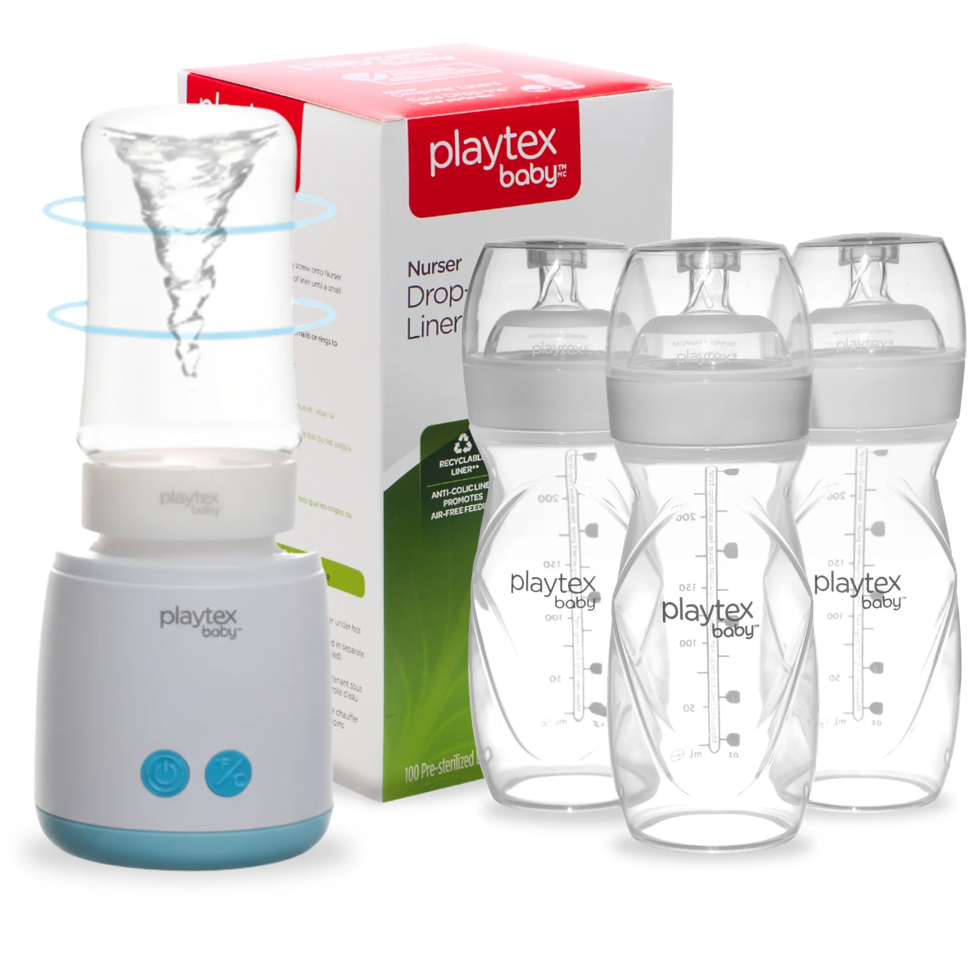 Playtex Vortex Rechargeable Bottle Warmer – Fast, Even Heating with Built-In Mixing Swirl - Image 8